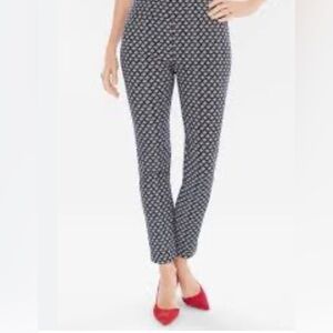 CHICO’s So Slimming Diamond‎ Fit trousers Size 2 (12-14) Zip&Hook career